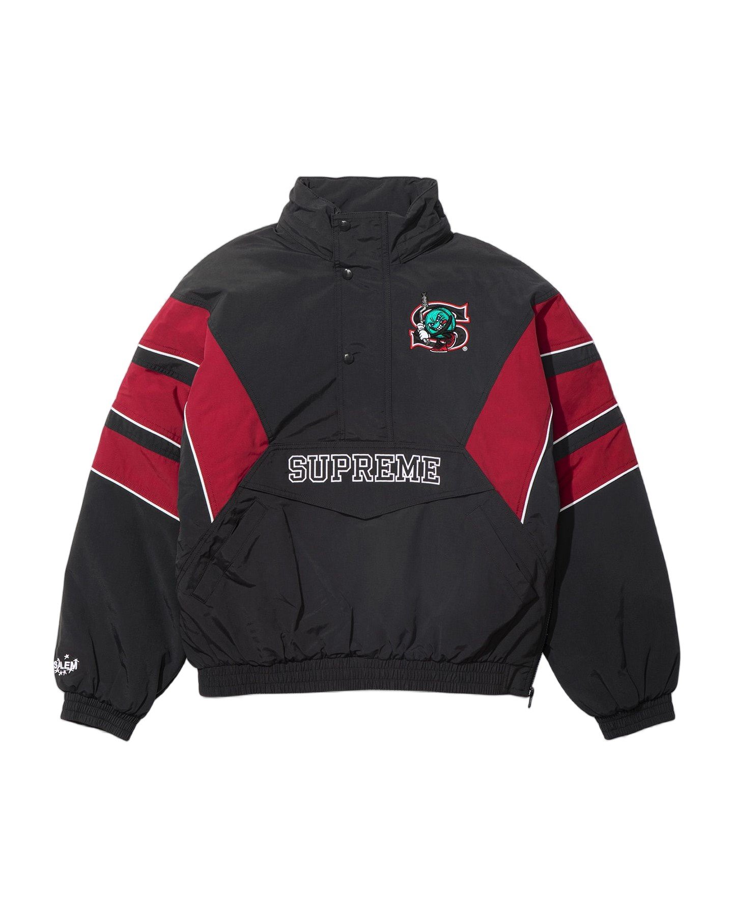 Supreme/SALEM Half Zip Stadium Jacket view 9